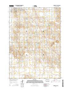 Winner South 2015 topographic map thumbnail