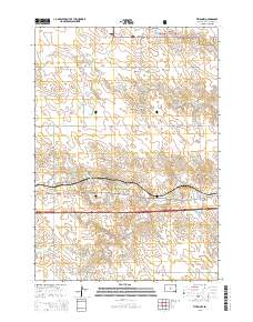 Vivian NW 2015 topographic map thumbnail