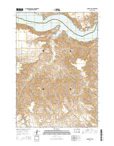 Sansarc NE 2015 topographic map thumbnail