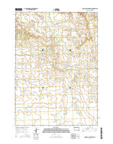 Short Bow Creek West 2015 topographic map thumbnail