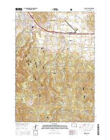 Spearfish 2015 topographic map thumbnail