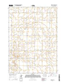 Snow Lake 2015 topographic map thumbnail