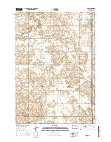 Tulare 2015 topographic map thumbnail