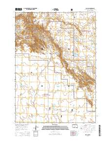 Wall SW 2015 topographic map thumbnail