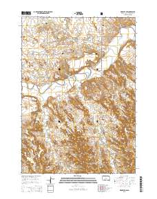 Wanblee NW 2015 topographic map thumbnail