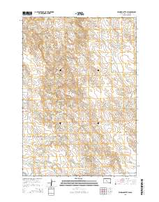 Standing Butte SW 2015 topographic map thumbnail