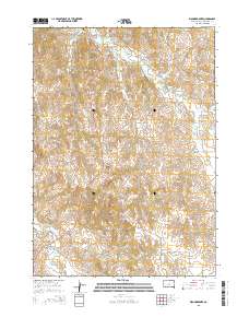 Wounded Knee 2015 topographic map thumbnail