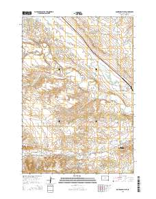 Sourdough Flats 2015 topographic map thumbnail