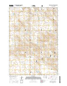 West of Stony Butte 2015 topographic map thumbnail