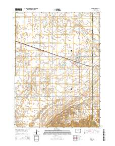 Tabor 2015 topographic map thumbnail
