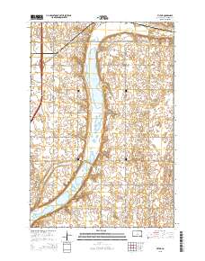 Victor 2015 topographic map thumbnail