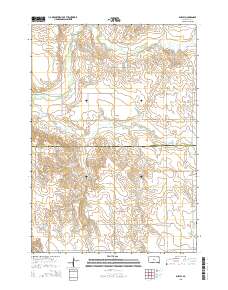 Shelby 2015 topographic map thumbnail