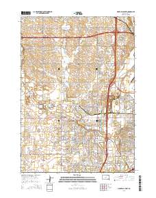 Sioux Falls West 2015 topographic map thumbnail