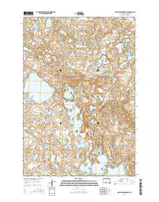 South Red Iron Lake 2015 topographic map thumbnail