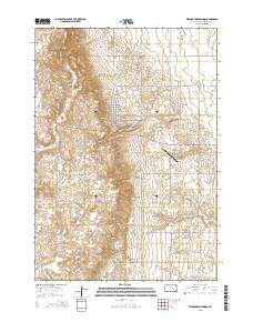 Wessington Springs 2015 topographic map thumbnail