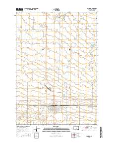 Highmore 2015 topographic map thumbnail