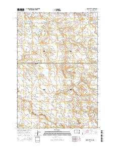 Dogie Butte 2015 topographic map thumbnail