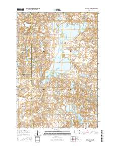 Drywood Lakes 2015 topographic map thumbnail