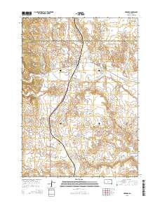 Hermosa 2015 topographic map thumbnail