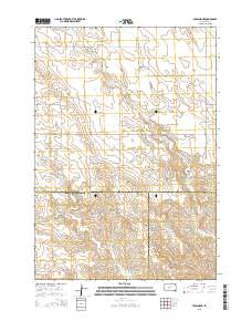Midland NE 2015 topographic map thumbnail