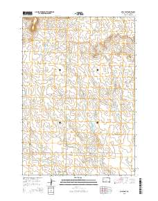Opal East 2015 topographic map thumbnail
