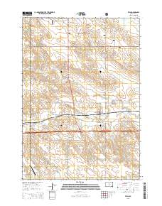Vivian 2015 topographic map thumbnail