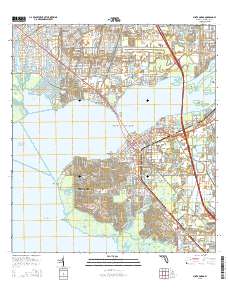 Punta Gorda 2015 topographic map thumbnail
