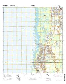 Punta Gorda SE 2015 topographic map thumbnail