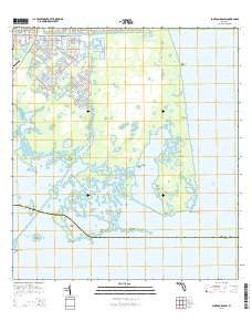 Punta Gorda SW 2015 topographic map thumbnail