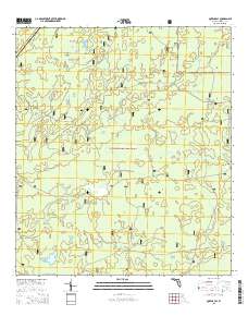 Queens Bay 2015 topographic map thumbnail