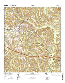 Quincy 2015 topographic map thumbnail
