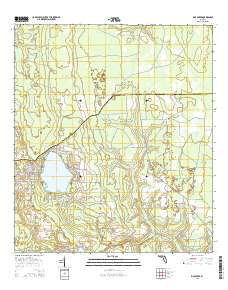 Rice Creek 2015 topographic map thumbnail