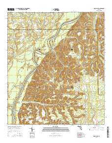 Rock Bluff 2015 topographic map thumbnail