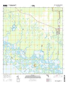 Royal Palm Hammock 2015 topographic map thumbnail