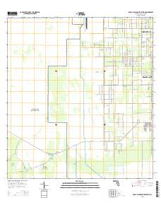 Royal Palm Ranger Station 2015 topographic map thumbnail