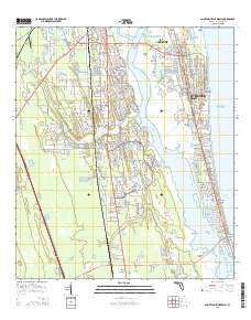 Saint Augustine Beach 2015 topographic map thumbnail