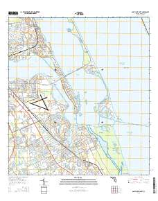 Saint Lucie Inlet 2015 topographic map thumbnail