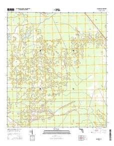 Salem SW 2015 topographic map thumbnail