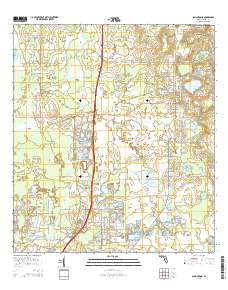 San Antonio 2015 topographic map thumbnail