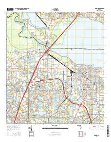 Sanford 2015 topographic map thumbnail
