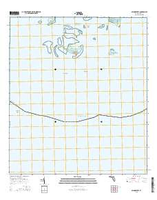 Seahorse Key 2015 topographic map thumbnail