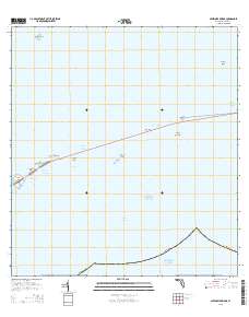 Sevenmile Bridge 2015 topographic map thumbnail