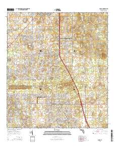 Shady 2015 topographic map thumbnail