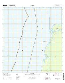 Shark River Island 2015 topographic map thumbnail