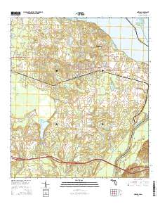 Sneads 2015 topographic map thumbnail