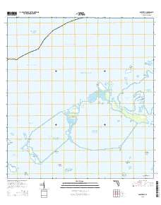 Snipe Keys 2015 topographic map thumbnail