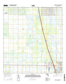 South of Fellsmere 2015 topographic map thumbnail