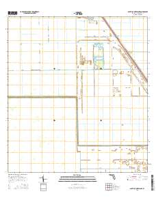 South of Okeelanta 2015 topographic map thumbnail