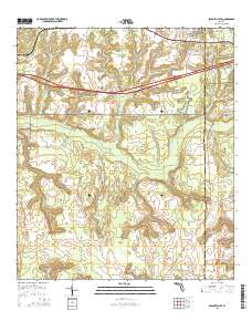 Spencer Flats 2015 topographic map thumbnail