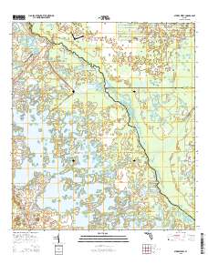 Stokes Ferry 2015 topographic map thumbnail